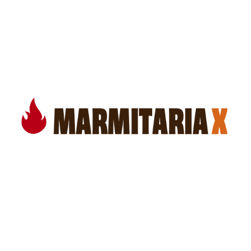 Logo Marmitaria X - Hello World